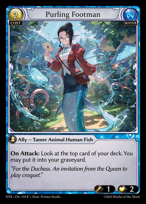 DTR-159 Purling Footman (Foil)