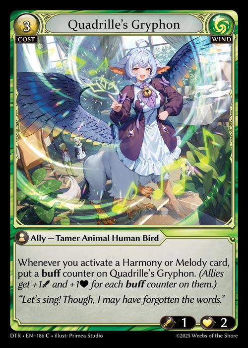 DTR-186 Quadrille's Gryphon (Foil)