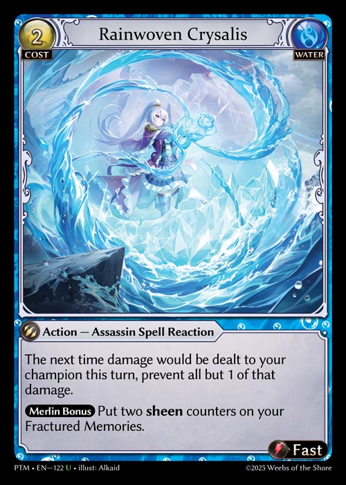 PTM-122 Rainwoven Crysalis (Foil)