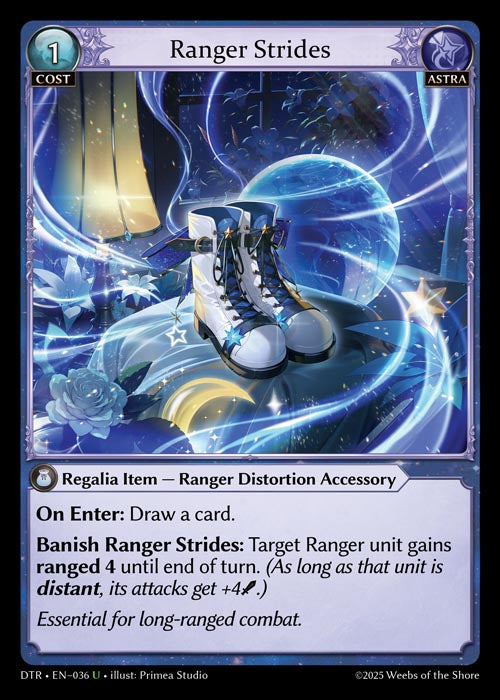 DTR-036 Ranger Strides (Foil)