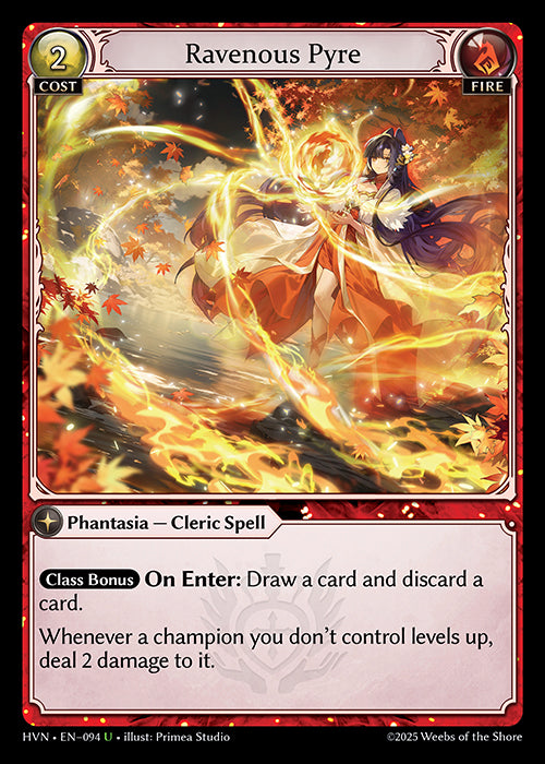 HVN-094 Ravenous Pyre (Foil)