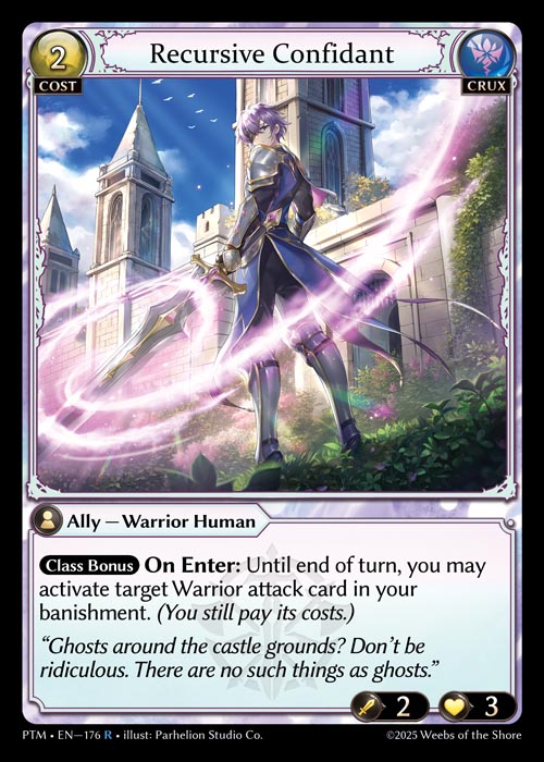 PTM-176 Recursive Confidant