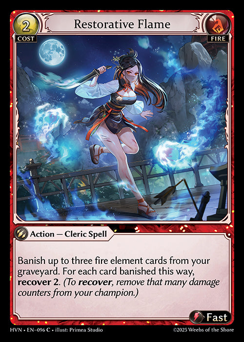 HVN-096 Restorative Flame (FOIL)