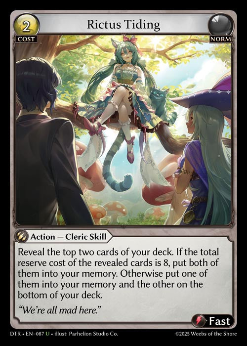 DTR-087 Rictus Tiding (Foil)