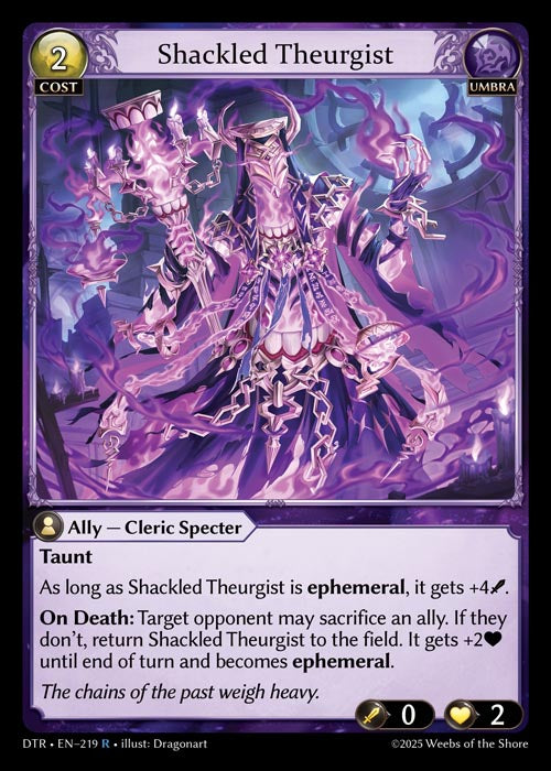 DTR-219 Shackled Theurgist
