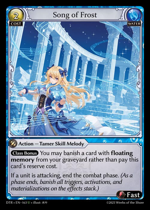 DTR-163 Song of Frost (Foil)