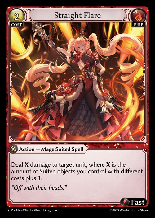 DTR-136 Straight Flare (Foil)