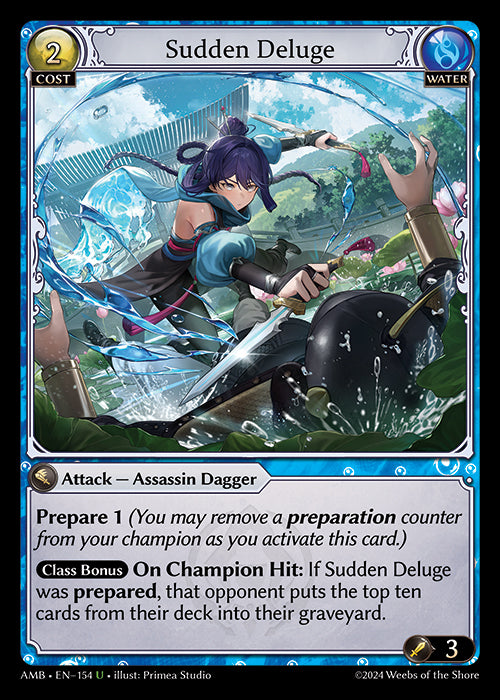 AMB-154 Sudden Deluge (Foil)