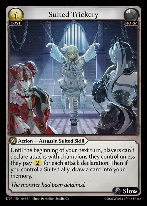 DTR-095 Suited Trickery (Foil)