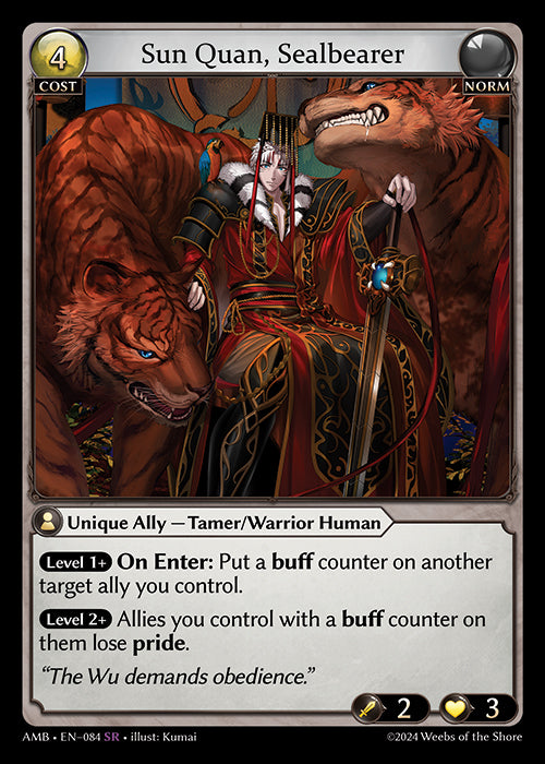 AMB-084 Sun Quan, Sealbearer
