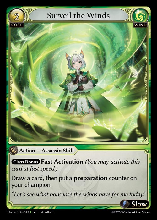 PTM-153 Surveil the Winds (Foil)