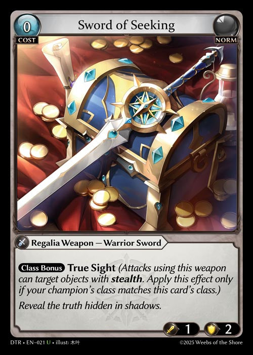 DTR-021 Sword of Seeking (Foil)