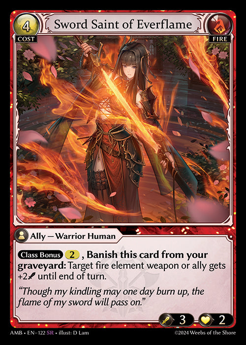 AMB-122 Sword Saint of Everflame