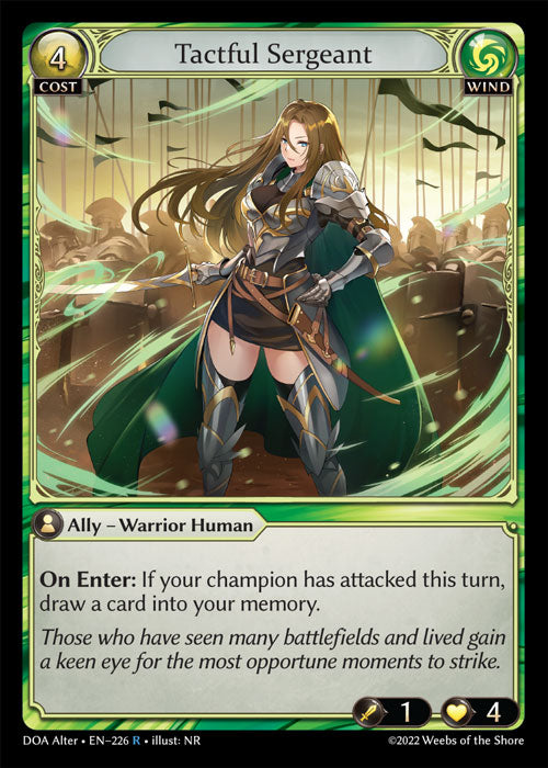 DOA-226 Tactful Sergeant (Foil)