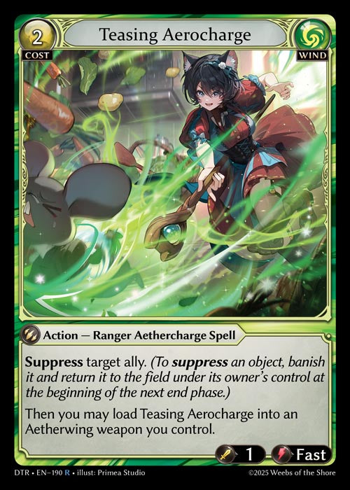 DTR-190 Teasing Aerocharge (Foil)