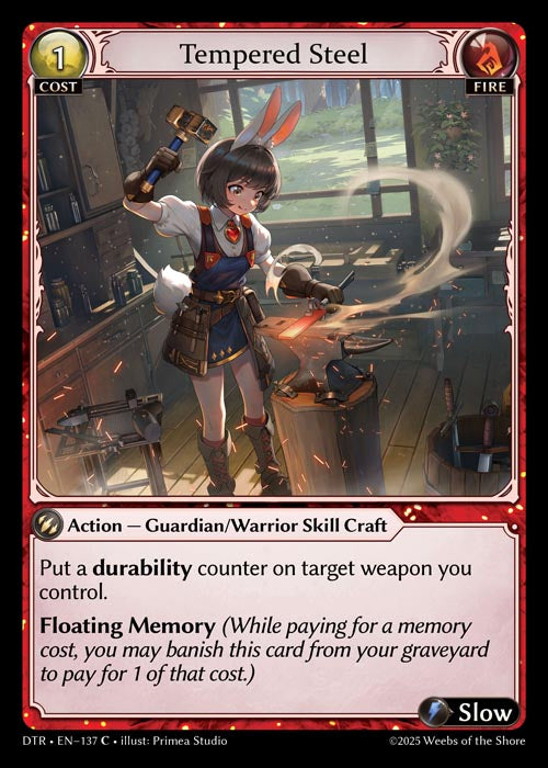 DTR-137 Tempered Steel (Foil)