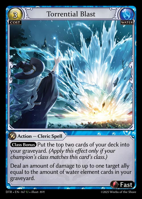 DTR-167 Torrential Blast (Foil)