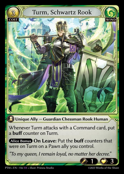 PTM-156 Turm, Schwartz Rook (Foil)