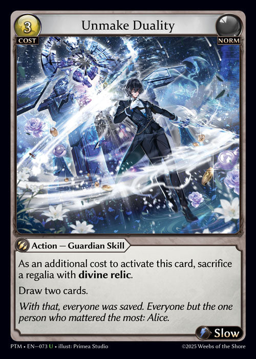 PTM-073 Unmake Duality (Foil)