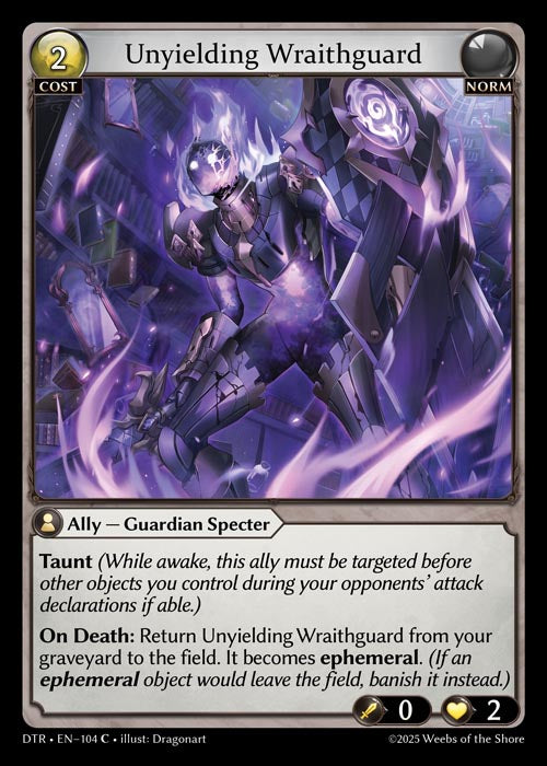 DTR-104 Unyielding Wraithguard