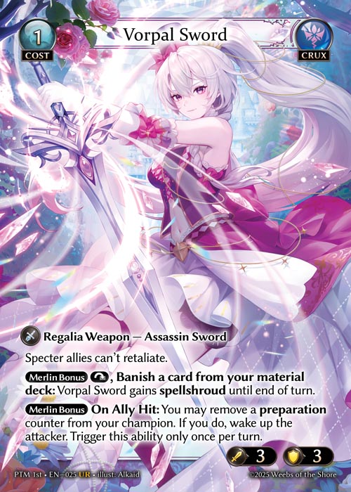 PTM1e-025 Vorpal Sword (Foil)