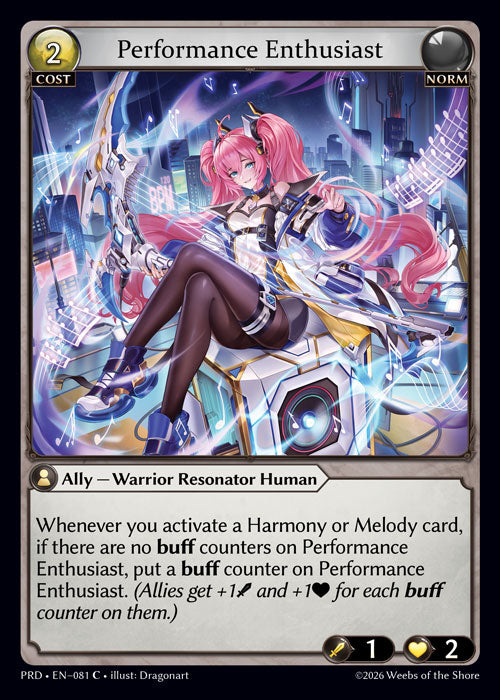 PRD-081 Performance Enthusiast