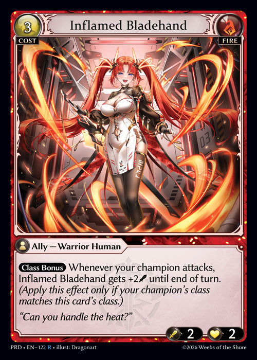 PRD-122 Inflamed Bladehand