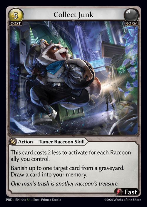 PRD-041 Collect Junk