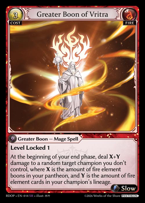 RDOP-014 Greater Boon of Vritra