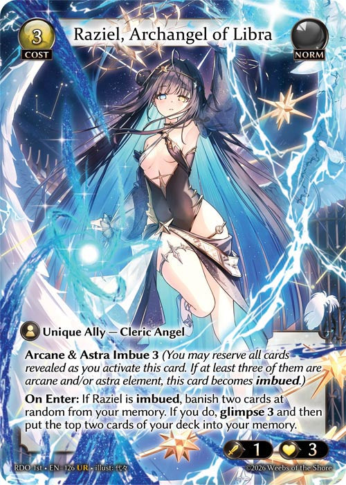 RDO1e-126 Raziel, Archangel of Libra