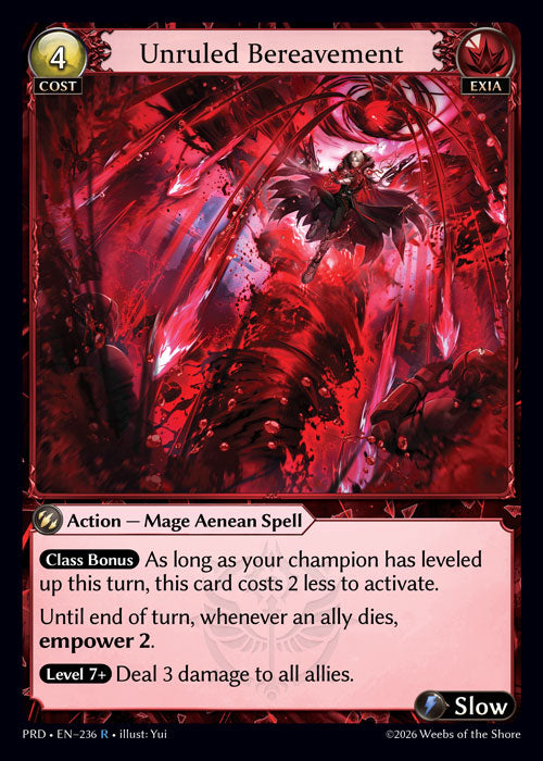 PRD-236 Unruled Bereavement