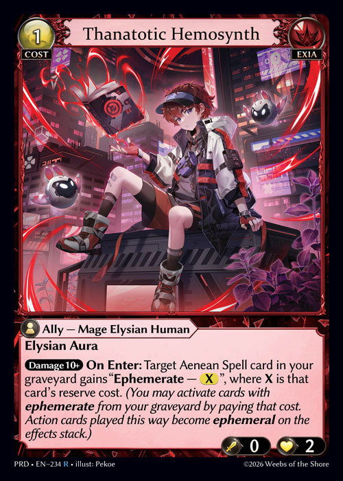 PRD-234 Thanatotic Hemosynth