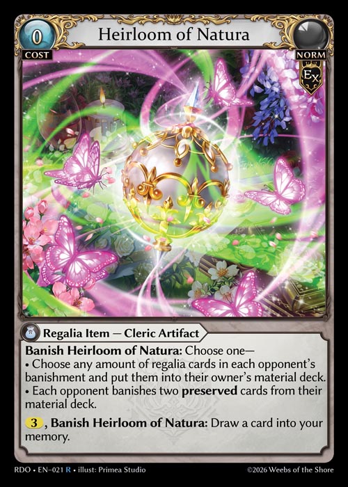 RDO-021 Heirloom of Natura