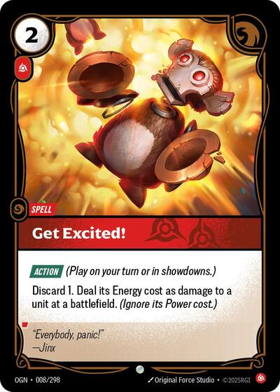 OGN-008 Get Excited! C