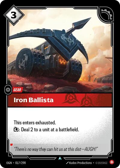 OGN-017 Iron Ballista U