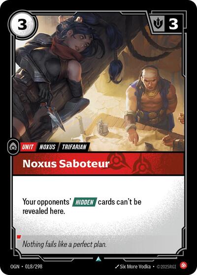 OGN-018 Noxus Saboteur U