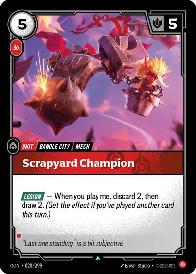 OGN-020 Scrapyard Champion U