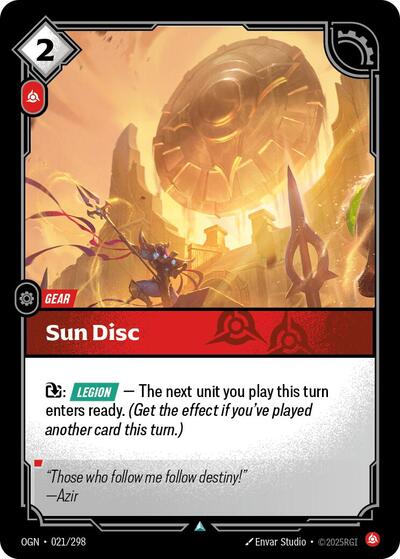 OGN-021 Sun Disc U