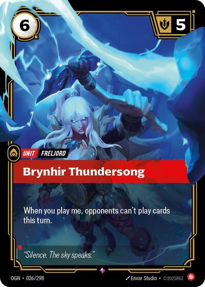OGN-026 Brynhir Thundersong R