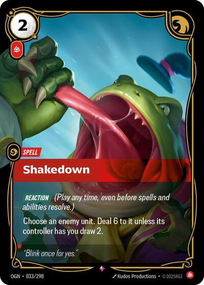 OGN-033 Shakedown R