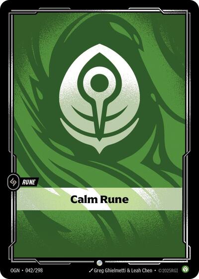 OGN-042 Calm Rune C