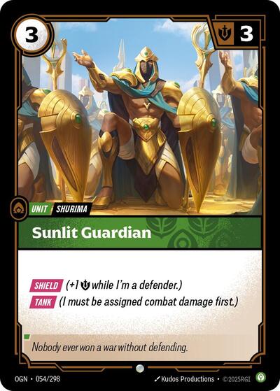 OGN-054 Sunlit Guardian C