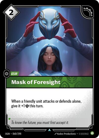 OGN-060 Mask of Foresight U