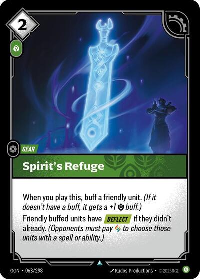 OGN-063 Spirit's Refuge U