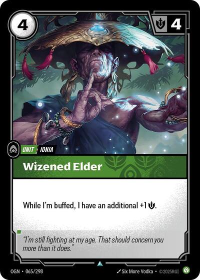 OGN-065 Wizened Elder U
