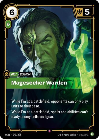 OGN-070 Mageseeker Warden R