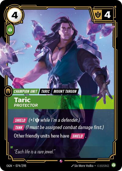 OGN-074 Taric - Protector R