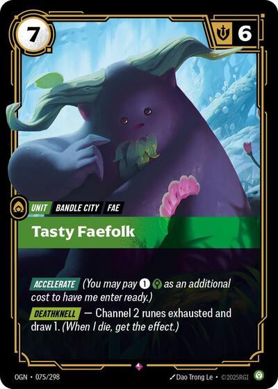 OGN-075 Tasty Faefolk R
