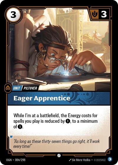 OGN-084 Eager Apprentice C
