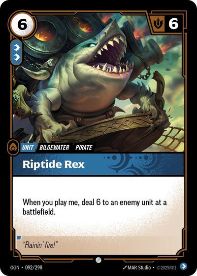OGN-092 Riptide Rex C
